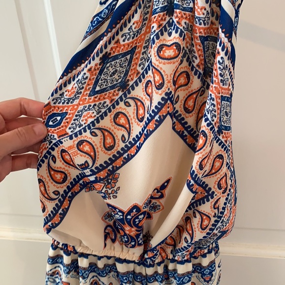 High Neck Scarf Dress Moon River - Perfect Guest of Wedding!! - Picture 2 of 4
